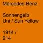 Preview: Mercedes-Benz, Sonnengelb Uni / Sun Yellow, 1914 / 914.